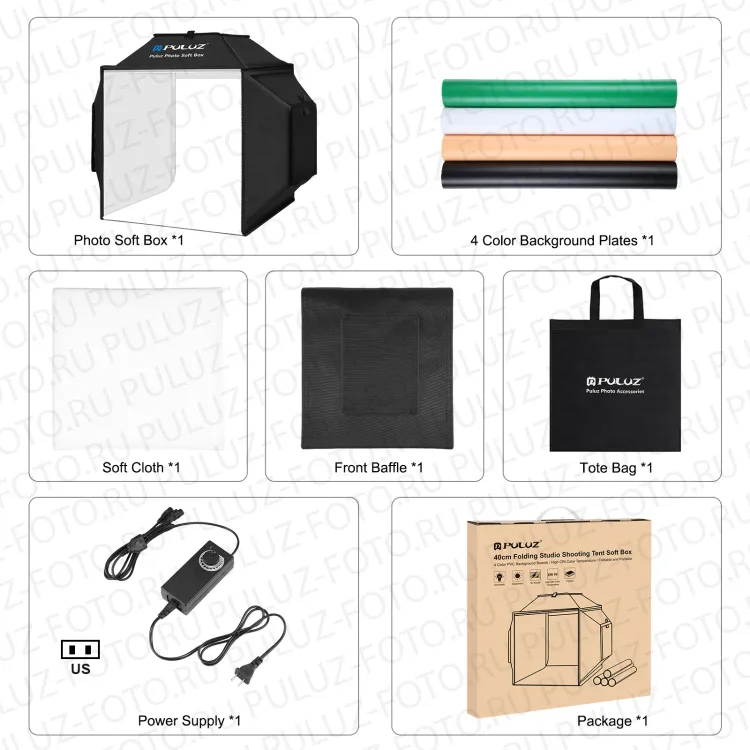 �������� PULUZ 40cm � ��������� ������. ���� 10