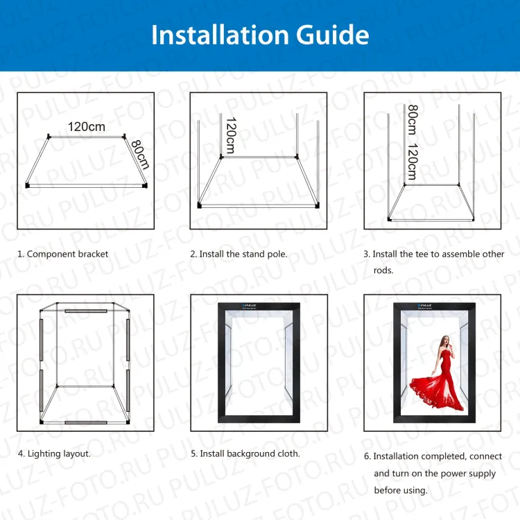 �������� PULUZ 2 �����. ���� 8